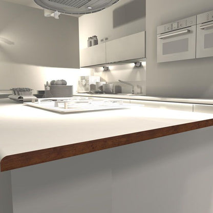 Kantliste Biuro Styl 715L 32 mm mørkt gammelt træ 0,61 m