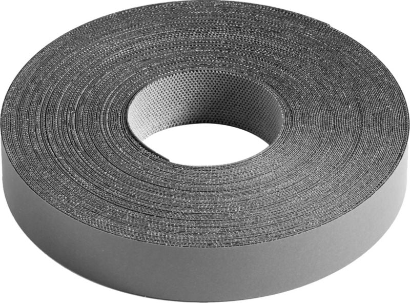 Folmag kantliste med termoplastisk lim 20 m grå