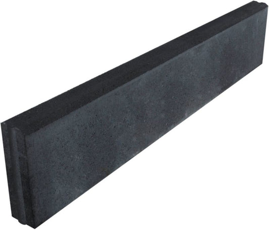 Græskant med låsesystem Polbruk 6 x 20 x 100 cm i grafit