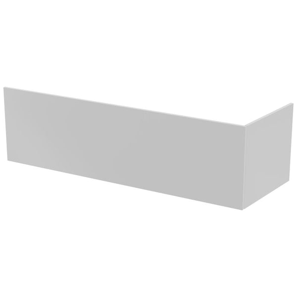 Badekarspanel Teesta 160x52 cm Hvid