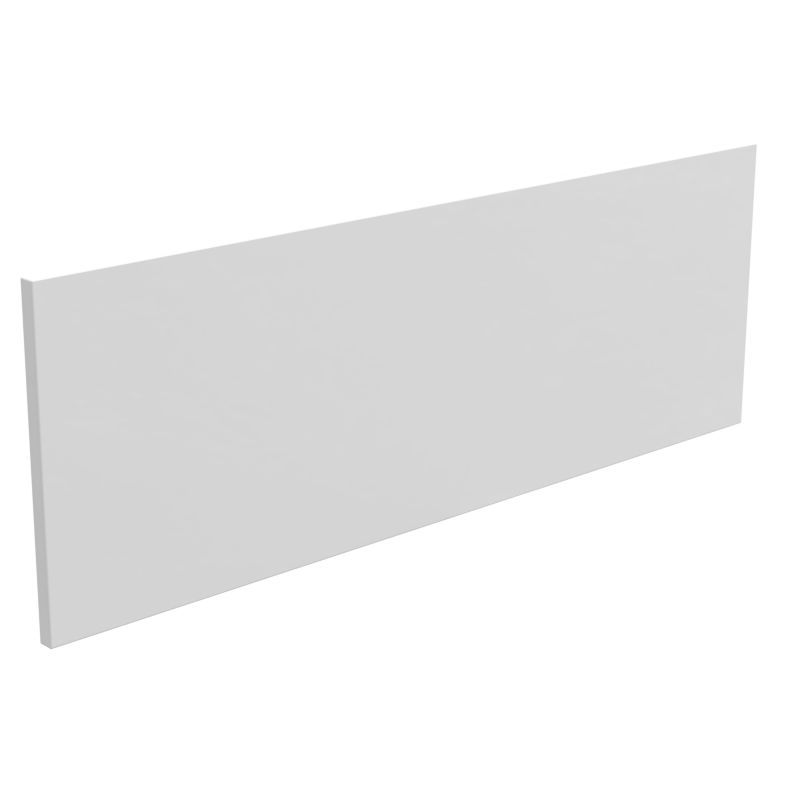 Badekarsfront 140 cm Hvid ABS