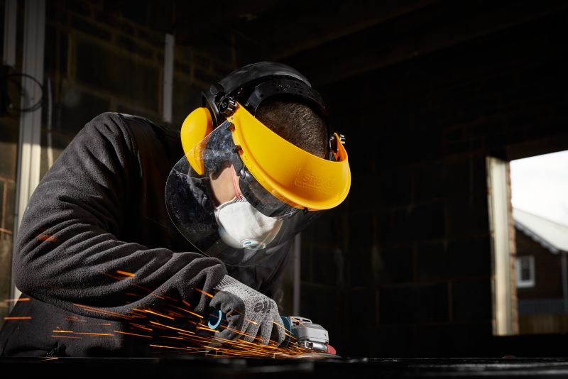 Ansigtsbeskytter Site i polycarbonat