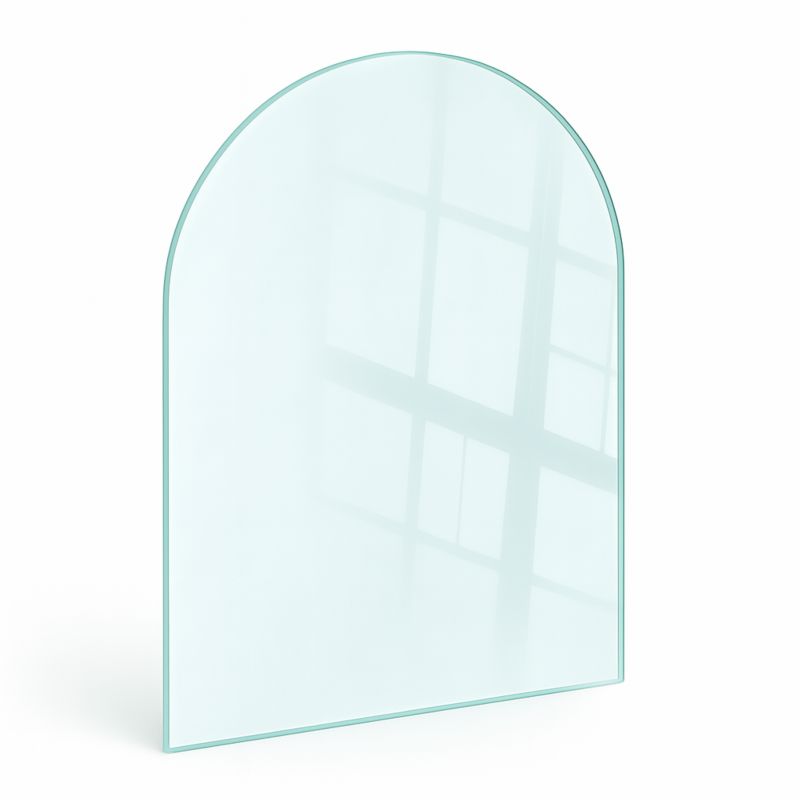 Gulvplade til Brændeovn 80x70 cm Klart Glas | 4069491003415