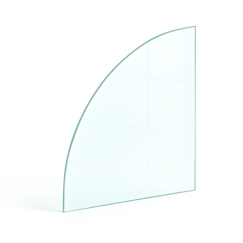 Gulvplade Glas 100x100 cm Transparent
