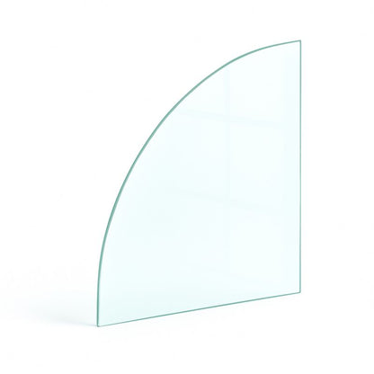 Gulvplade Glas 100x100 cm Transparent