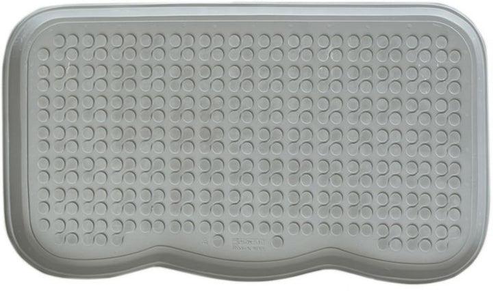 Fleksibel skoafdrykker 40 x 72 cm grå