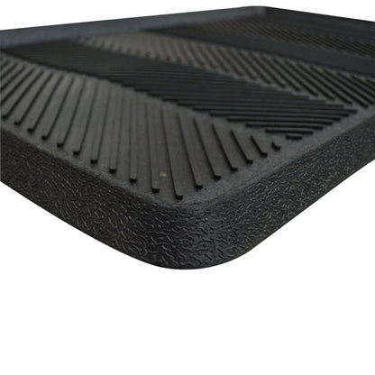 Gummifodafdrypper 40 x 60 cm sort