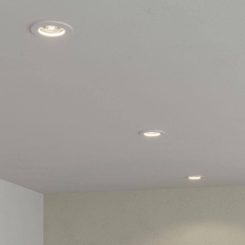 Indbygningsspot 230 lm 2700 K hvid 3 stk.