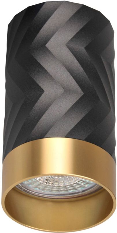 Goldlux Arras spotlampe 1 x GU10 sort/guld