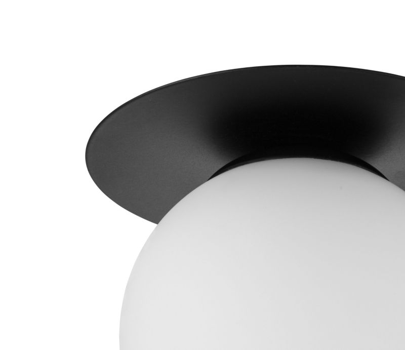 GoodHome Baldaz indbygningsspot 1 x G9 sort