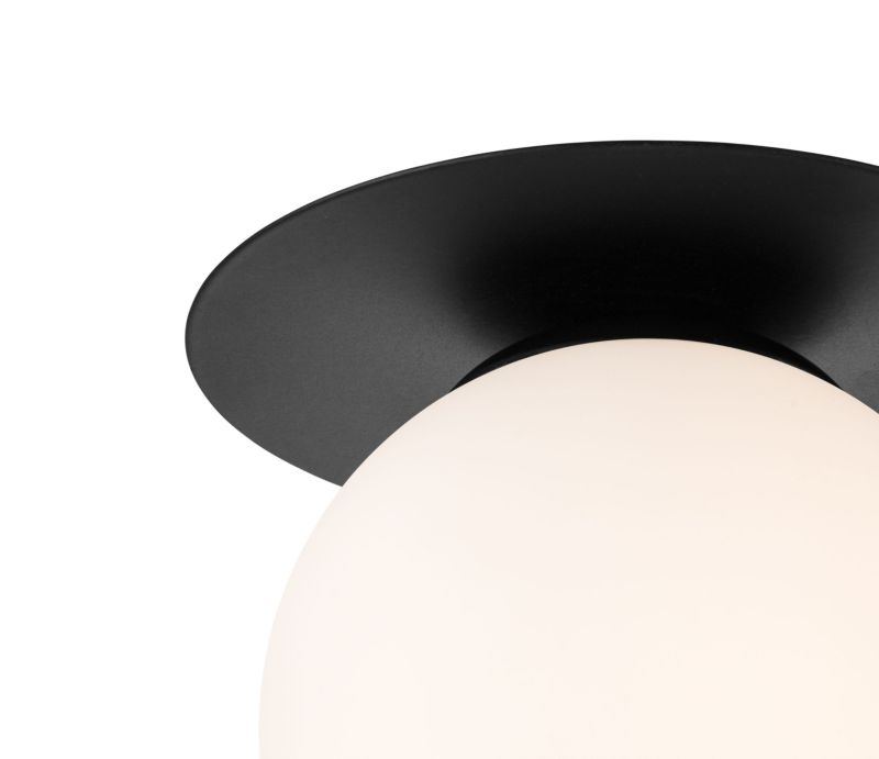 GoodHome Baldaz indbygningsspot 1 x G9 sort