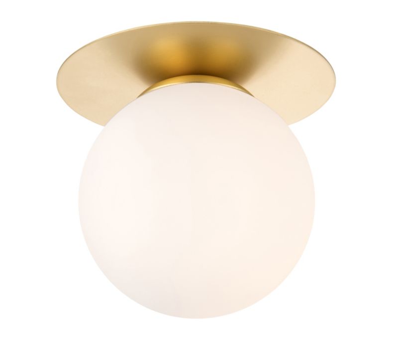 GoodHome Baldaz indbygningsspot 1 x G9 i guld