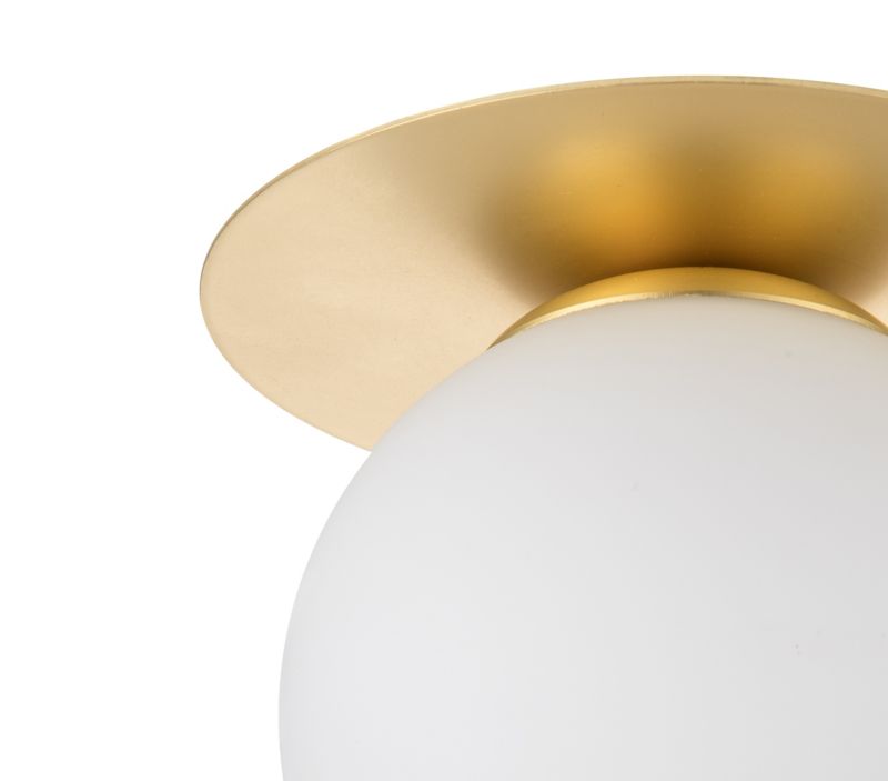 GoodHome Baldaz indbygningsspot 1 x G9 i guld