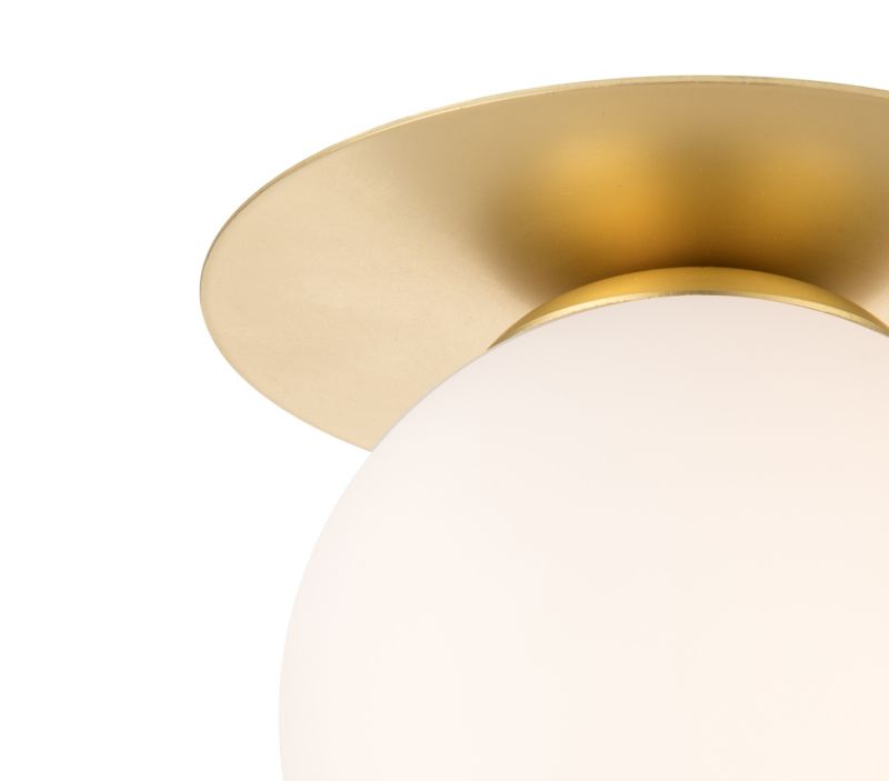 GoodHome Baldaz indbygningsspot 1 x G9 i guld