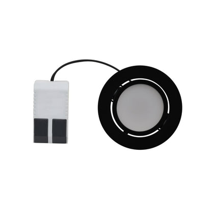 LED Indbygningsspot Bothe 600 lm 2700 K Sort
