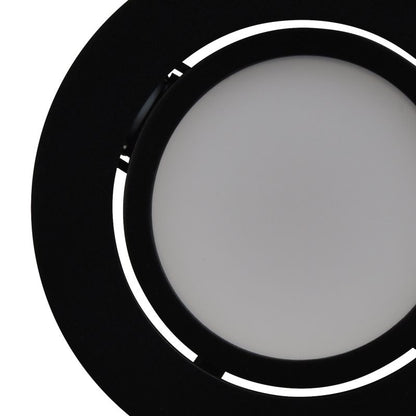 LED Indbygningsspot Bothe 600 lm 2700 K Sort