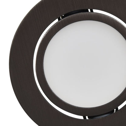 GoodHome Bothe LED-indbygningsspot 600 lm 2700 K sølv