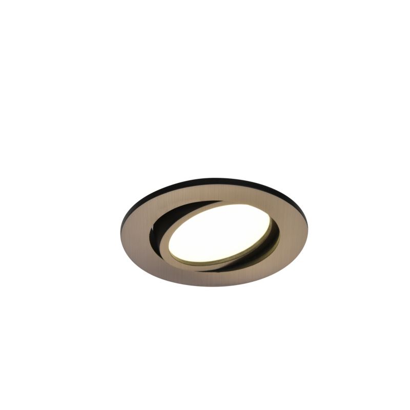 GoodHome Bothe LED-indbygningsspot 600 lm 4000 K sølv