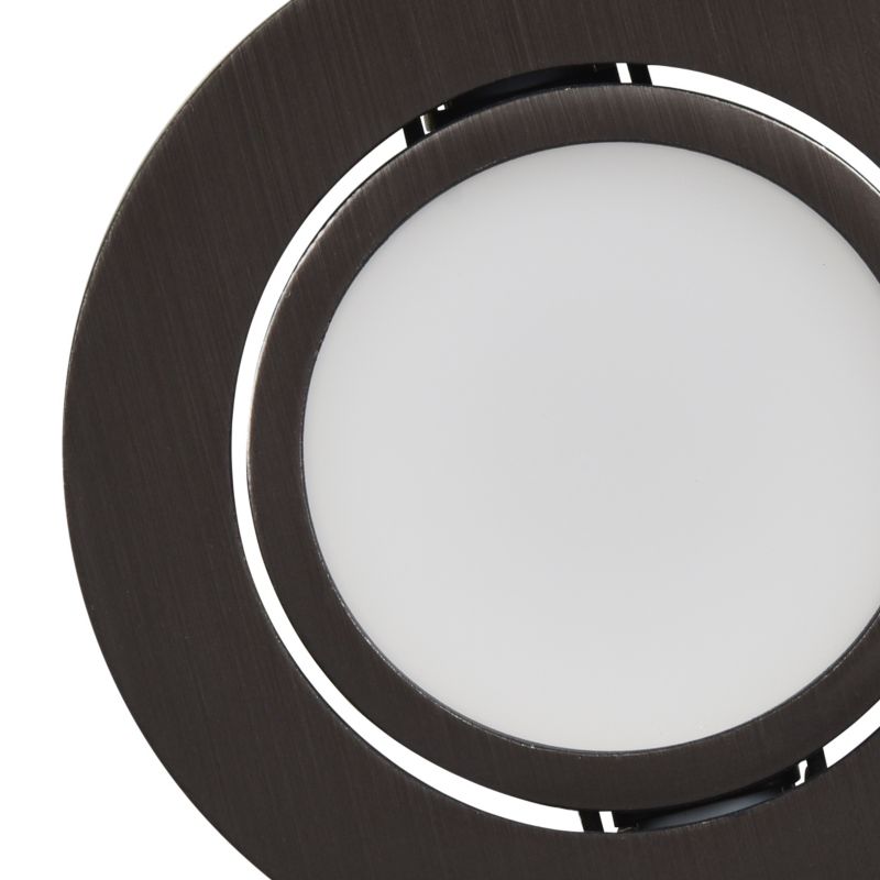 GoodHome Bothe LED-indbygningsspot 600 lm 4000 K sølv