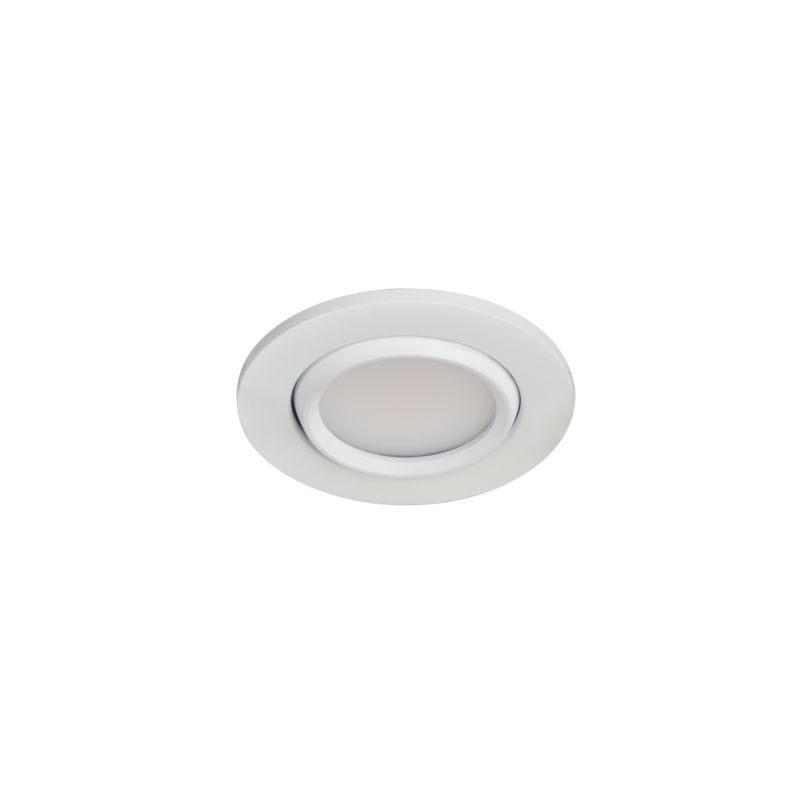 GoodHome Burnell LED-indbygningsspot 450 lm IP65 2700 K hvid