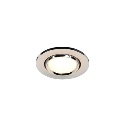 GoodHome Burnell LED-indbygningsspot 450 lm IP65 2700 K krom