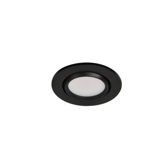 GoodHome Burnell LED-indbygningsspot 450 lm IP65 2700 K sort