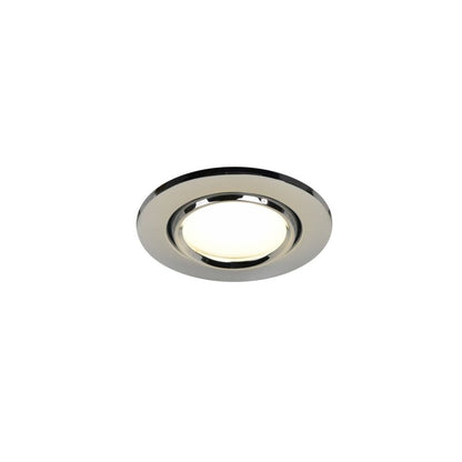 GoodHome Burnell LED-indbygningsspot 450 lm IP65 4000 K krom