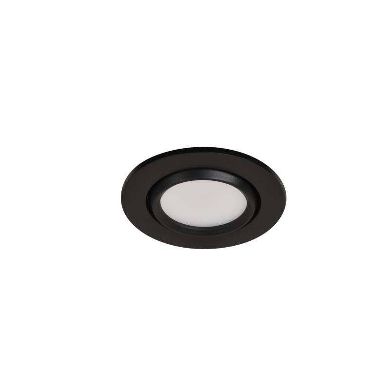 GoodHome Burnell LED-indbygningsspot 450 lm IP65 4000 K sort