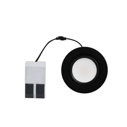 GoodHome Burnell LED-indbygningsspot 450 lm IP65 4000 K sort