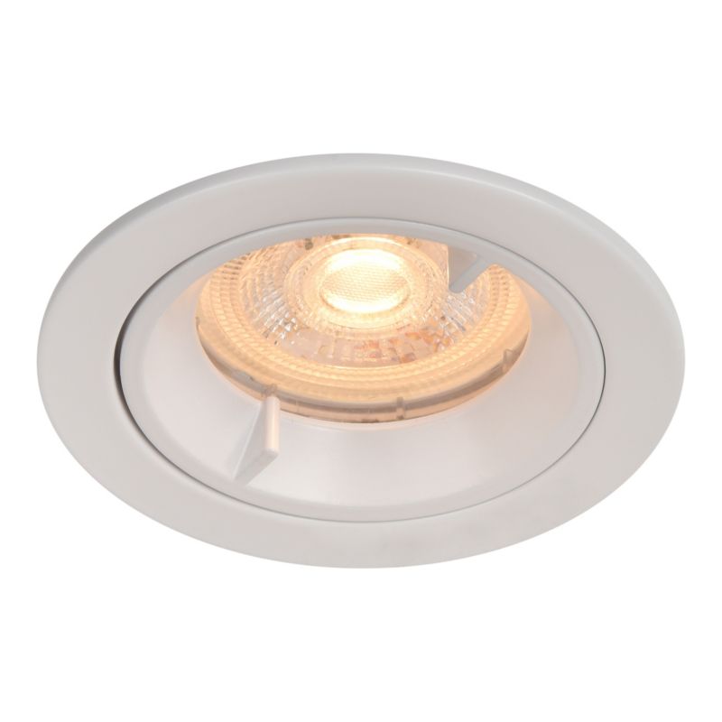 GoodHome Caius indbygningsspot 345 lm IP44 2700 K hvid 3 stk.