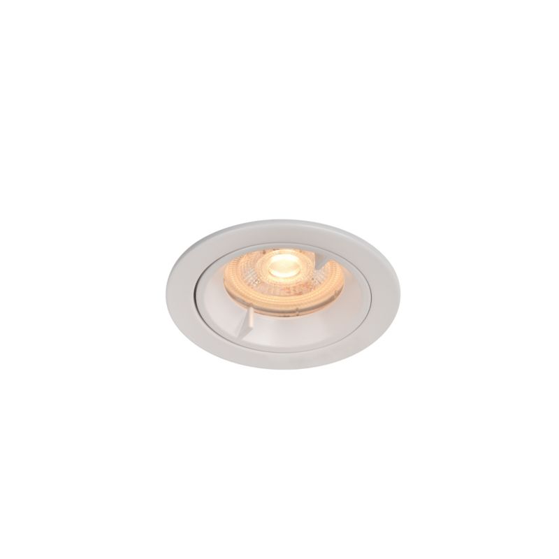 GoodHome Caius indbygningsspot 345 lm IP44 2700 K hvid