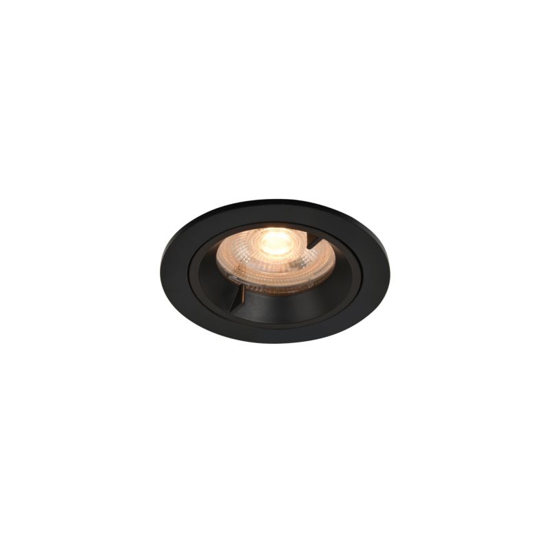 GoodHome Caius indbygningsspot 345 lm IP44 2700 K mat-sort