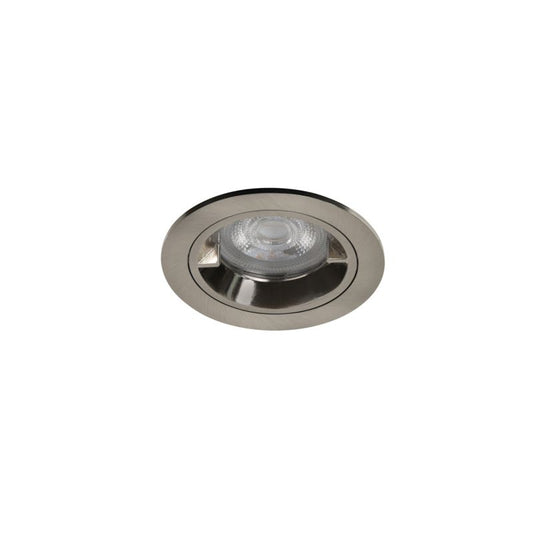 GoodHome Caius indbygningsspot 345 lm IP44 2700 K sølv 3 stk.