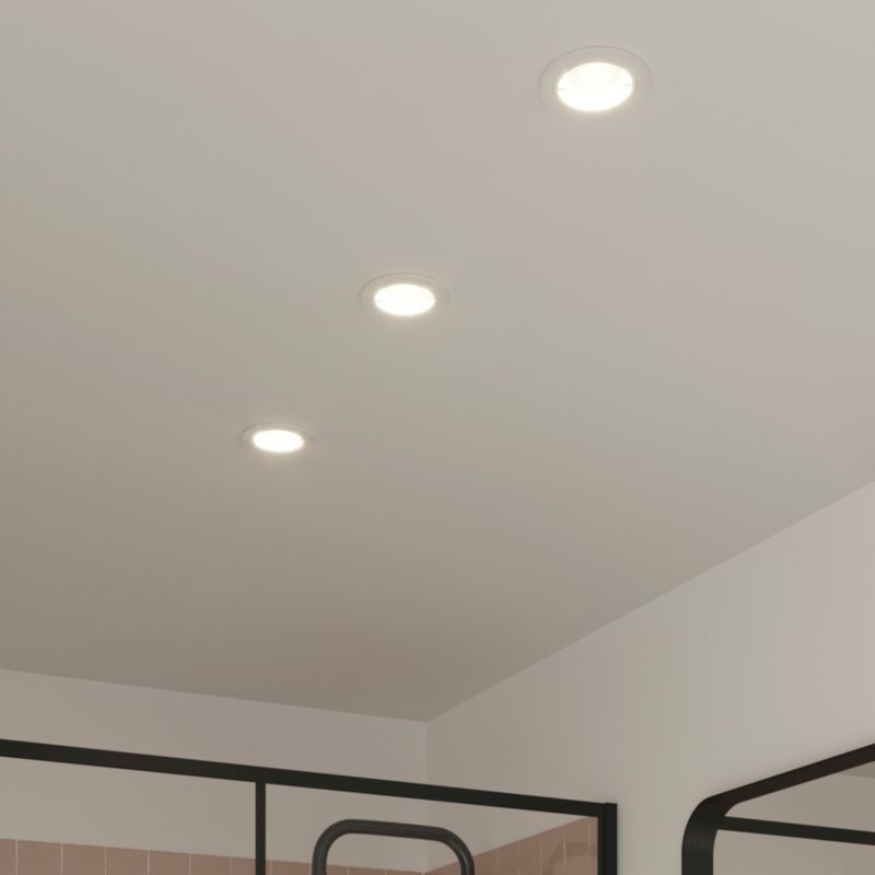 GoodHome Caius indbygningsspot 345 lm IP44 4000 K hvid 3 stk.