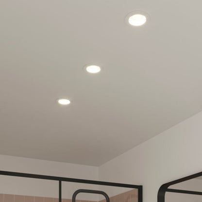 GoodHome Caius indbygningsspot 345 lm IP44 4000 K hvid 3 stk.