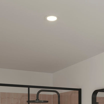 GoodHome Caius indbygningsspot 345 lm IP44 4000 K hvid