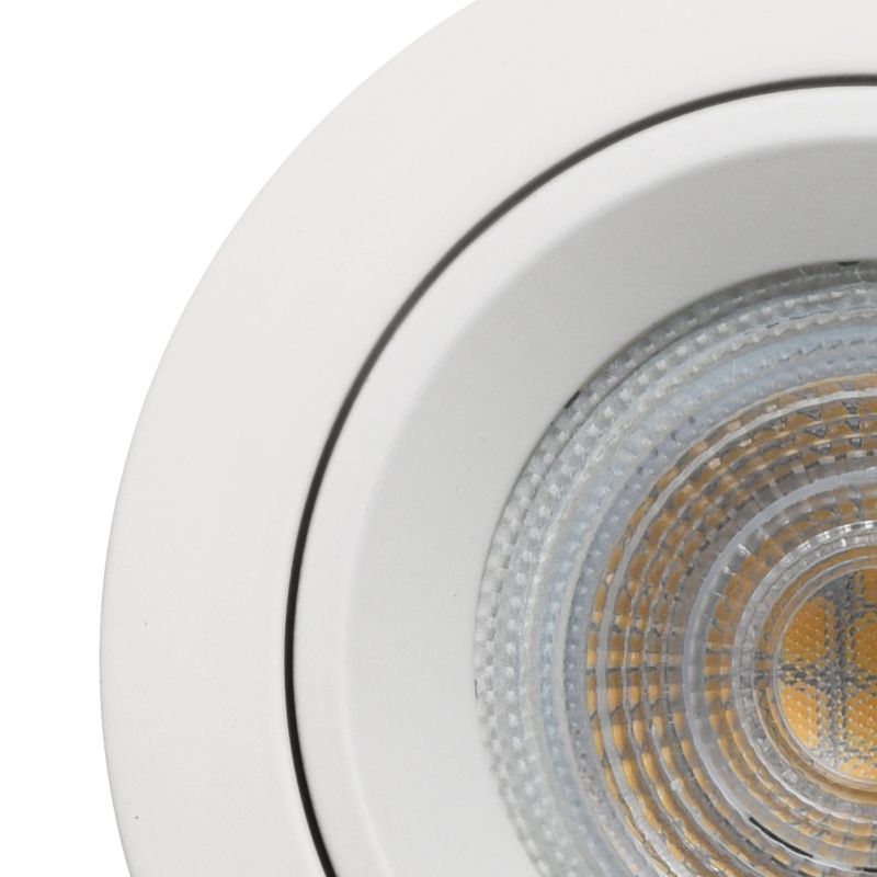 GoodHome Caius indbygningsspot 345 lm IP44 4000 K hvid