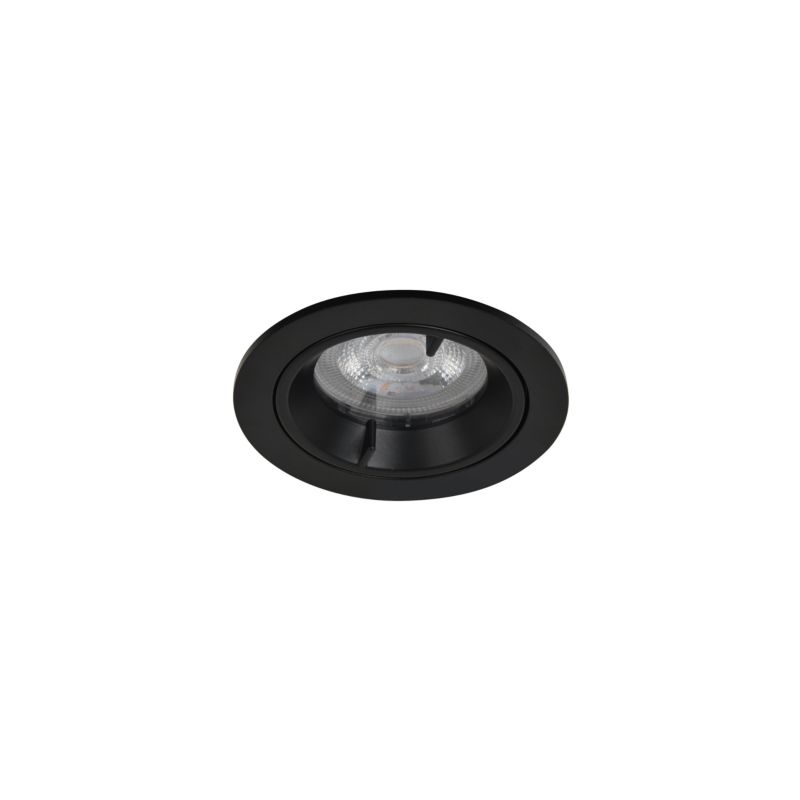 GoodHome Caius indbygningsspot 345 lm IP44 4000 K mat-sort