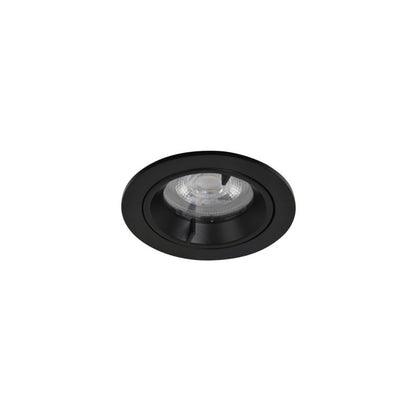 GoodHome Caius indbygningsspot 345 lm IP44 4000 K mat-sort