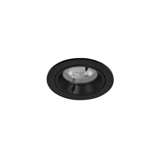 GoodHome Caius indbygningsspot 345 lm IP44 4000 K mat-sort