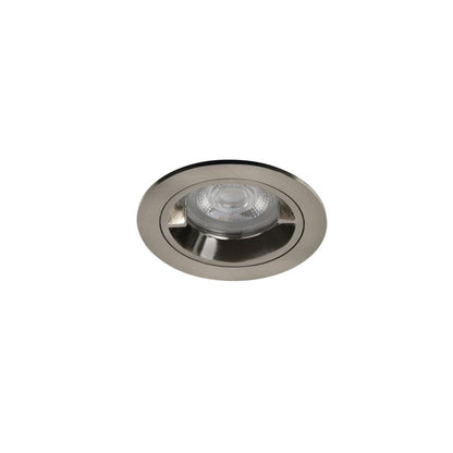 GoodHome Caius indbygningsspot 345 lm IP44 4000 K sølv