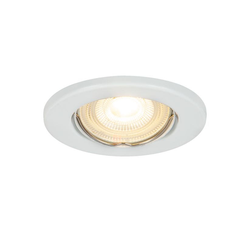 GoodHome Chancey indbygningsspot 3 x GU10 345 lm 2700 K hvid