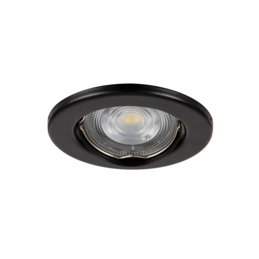 GoodHome Chancey indbygningsspot 3 x GU10 345 lm 4000 K sort