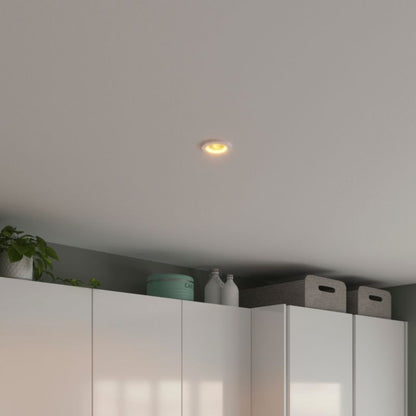 GoodHome Chancey GU10 indbygningsspot 345 lm 2700 K hvid