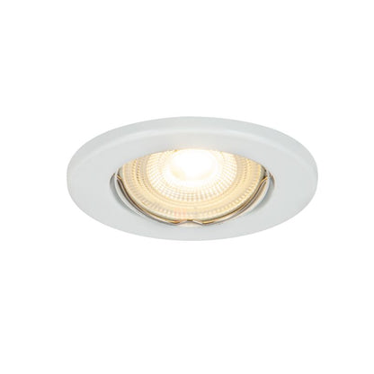 GoodHome Chancey GU10 indbygningsspot 345 lm 2700 K hvid