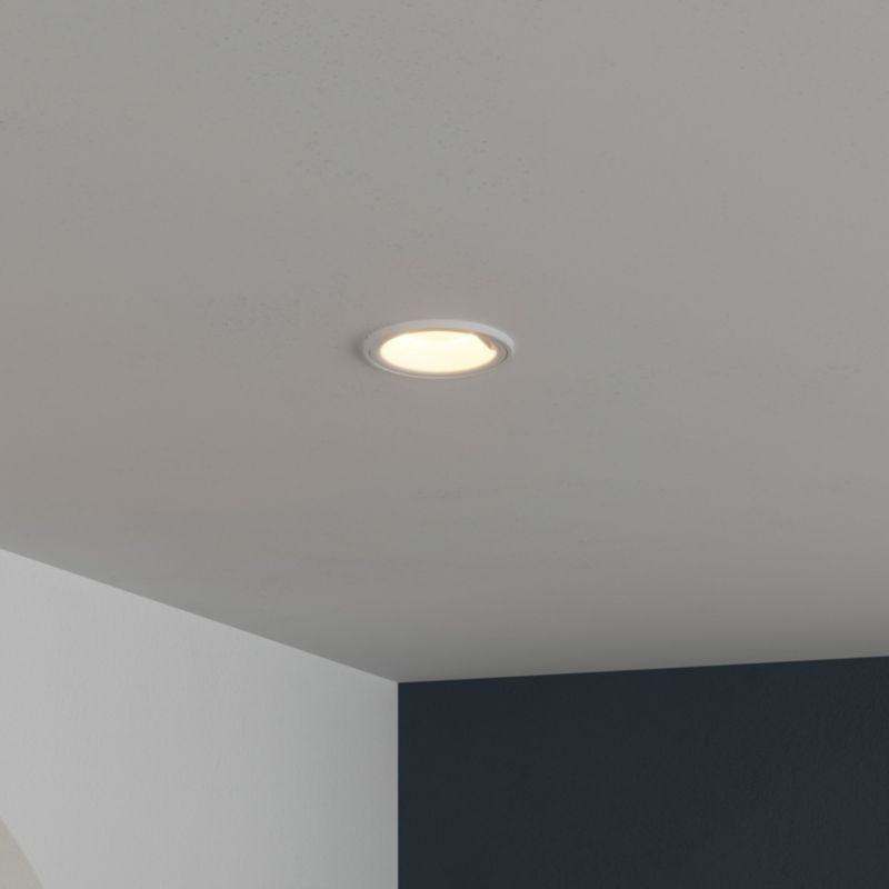 GoodHome Deko Wundt LED-indbygningsspot 345 lm 3000 K hvid