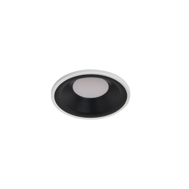 GoodHome Deko Wundt LED-indbygningsspot 345 lm 3000 K mat-sort