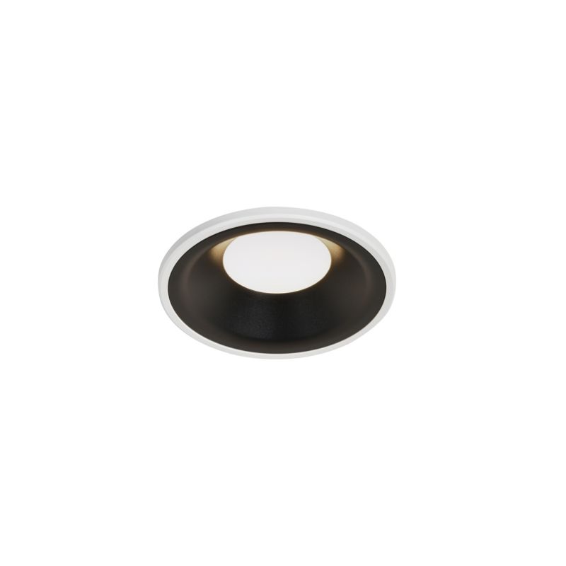 GoodHome Deko Wundt LED-indbygningsspot 345 lm 3000 K mat-sort