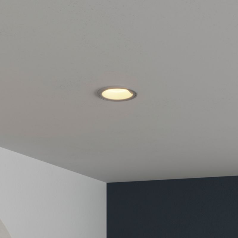 GoodHome Deko Wundt indbygningsspot 345 lm 3000 K grå