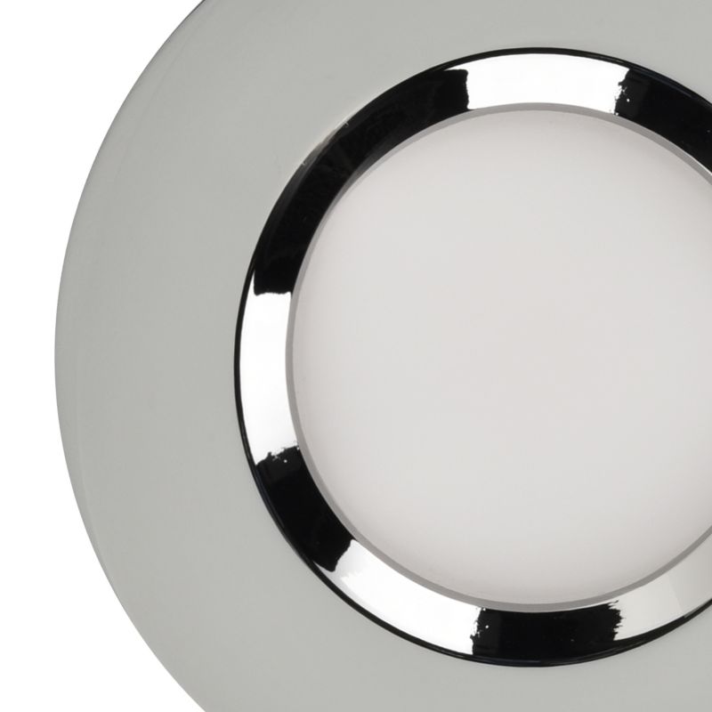 GoodHome Etana indbygningsspot 345 lm IP65 3000 K krom